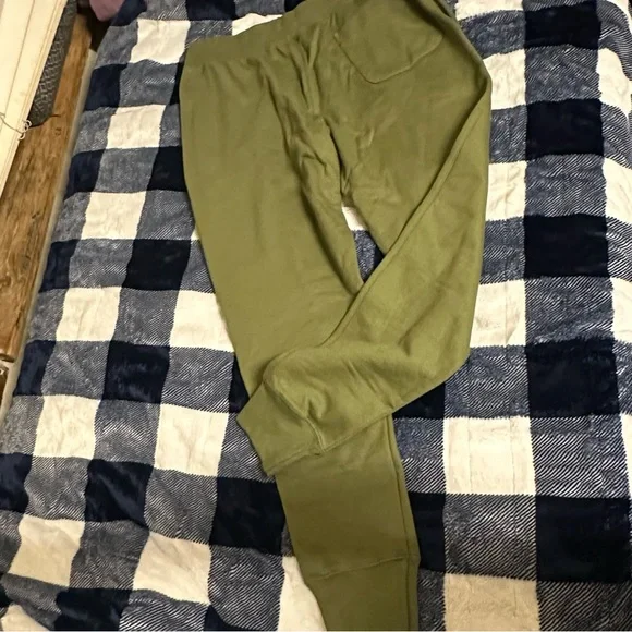 🔥 NEW Champion REVERSE WEAVE Jogger Pants OLIVE Men's LARGE - Picture 5 of 6
